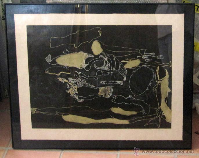 Otros objetos de arte: Aguafuerte Jorge Castillo - Foto 2