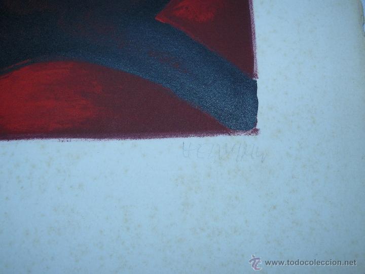 Otros objetos de arte: GRABADO - SERIGRAFIA - FDA. HELMANN - COMPOSICION ABSTRACTA - Foto 3