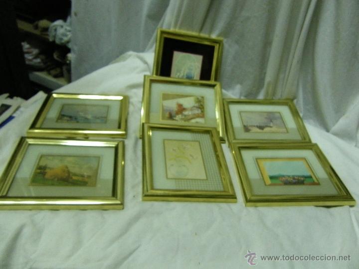 Otros objetos de arte: SIETE CUADRITOS BIEN ENMARCADOS - Foto 1