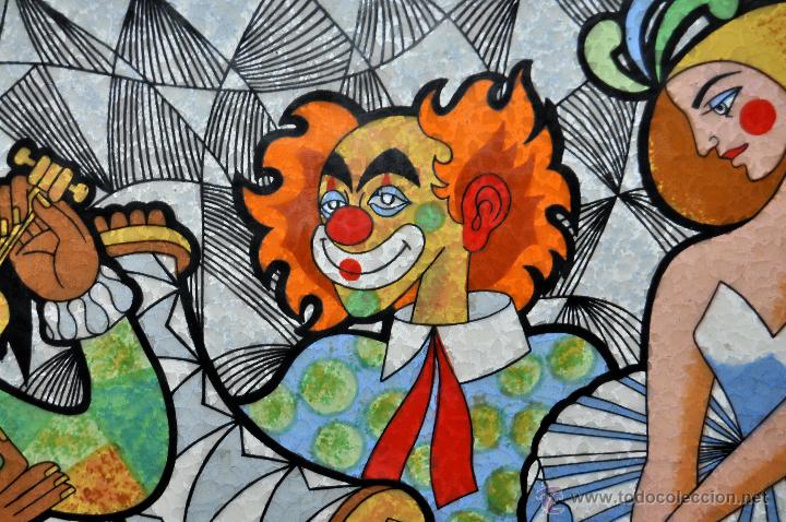 Otros objetos de arte: ESMALTE DE TEMA CIRSENCE DE APROXIMADAMENTE A&Ntilde;OS 60 - Foto 5