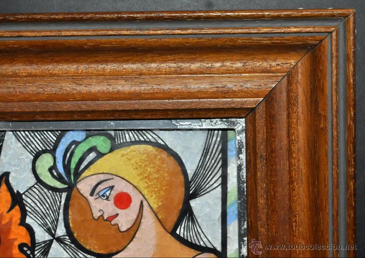 Otros objetos de arte: ESMALTE DE TEMA CIRSENCE DE APROXIMADAMENTE A&Ntilde;OS 60 - Foto 7