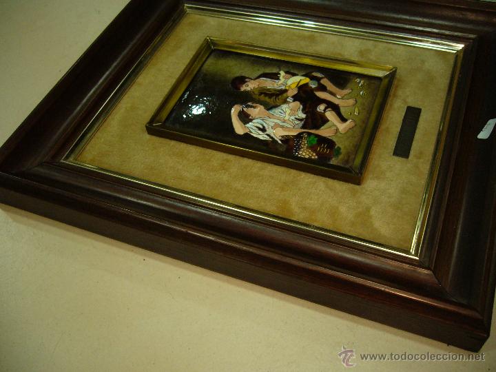Otros objetos de arte: Porcelana Decorado Con Pintura B.E Murillo - Foto 7