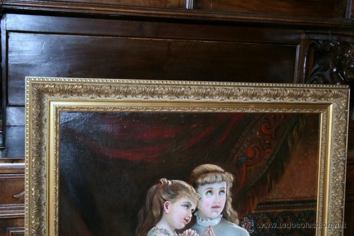 Otros objetos de arte: CUADRO FIRMADO DE 1890. REF. 5680 - Foto 3