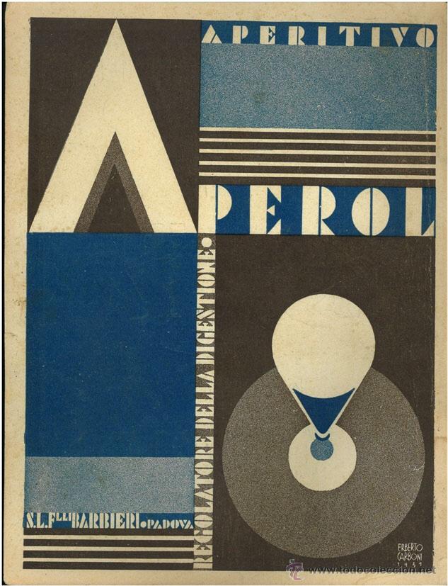 Otros objetos de arte: Ereberto Carboni. Publicidad para Aperol - Foto 1