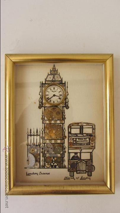 Otros objetos de arte: CUADRO COLLAGE DE L. KERSH de 1975 - Foto 1