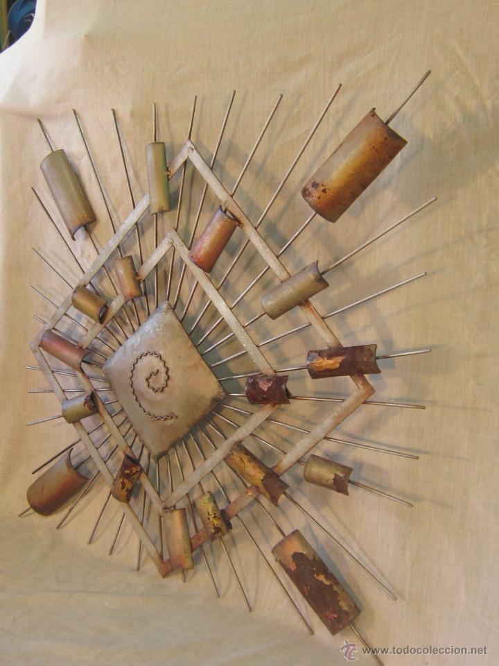 Otros objetos de arte: CUADRO ABSTRACTO EN HIERRO - Foto 2