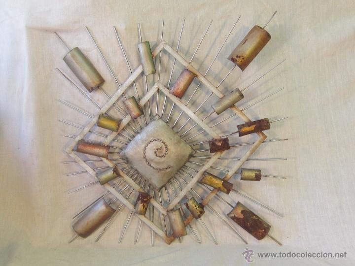 Otros objetos de arte: CUADRO ABSTRACTO EN HIERRO - Foto 4