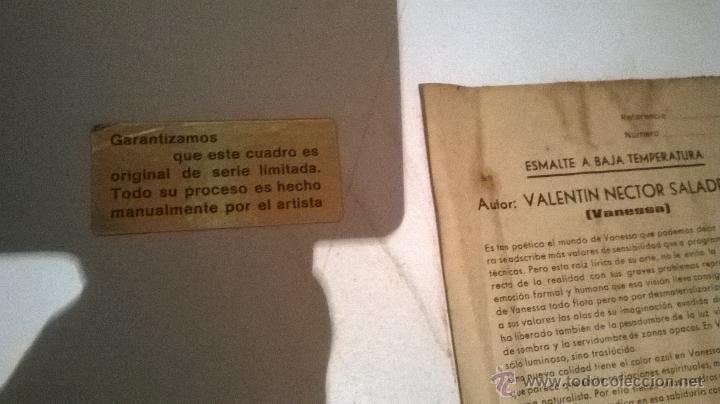 Otros objetos de arte: CUADRO VALENTIN NECTOR SALADRIGAS - Foto 4