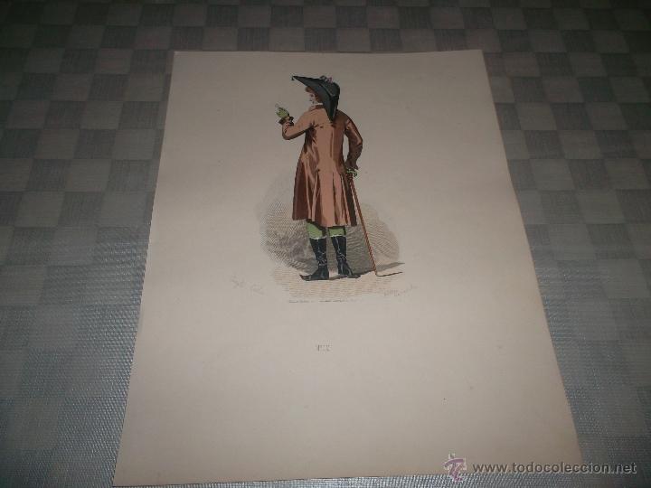 Otros objetos de arte: bonito grabado para enmarcar del 18 - Foto 1