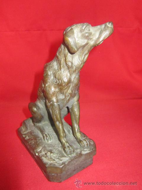 Otros objetos de arte: G Molde de perro realizado en bronce para fundici&oacute;n. - Foto 1