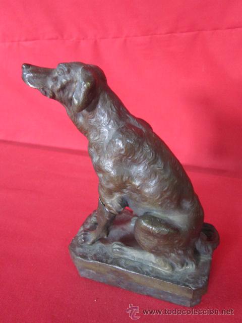 Otros objetos de arte: G Molde de perro realizado en bronce para fundici&oacute;n. - Foto 3