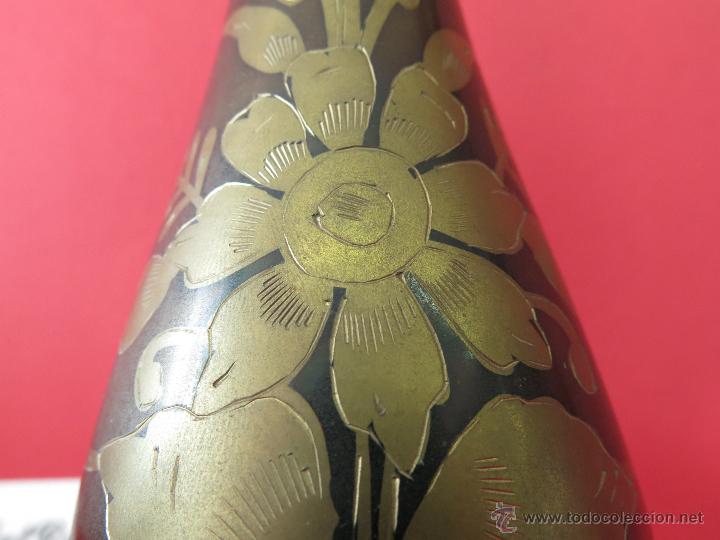 Otros objetos de arte: Vasija de bronce trabajada a mano. - Foto 3