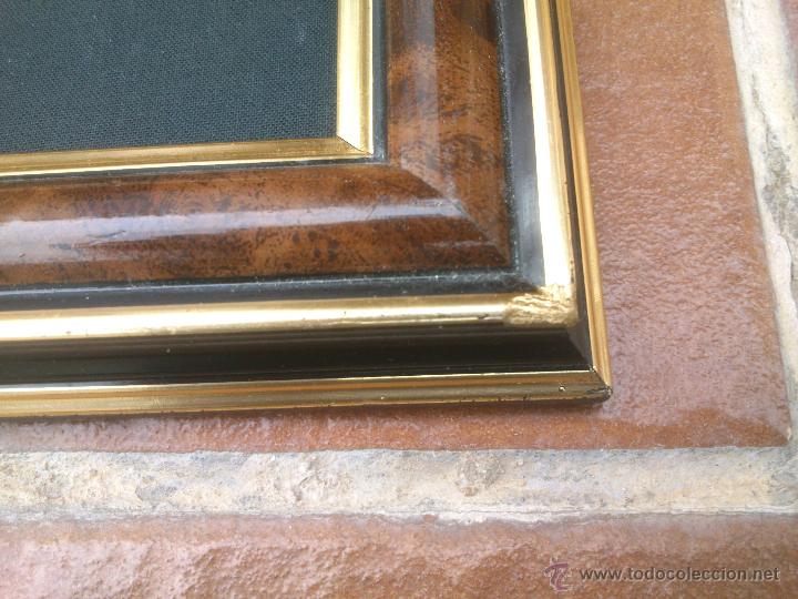 Otros objetos de arte: Placa DAMASQUINADA EN TOLEDO. ORO AMARILLO Y ORO VERDE - Foto 6