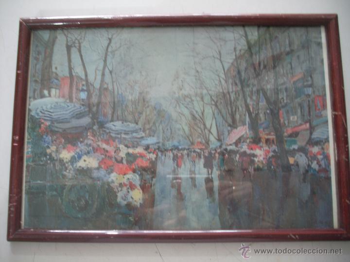 Otros objetos de arte: PRECIOSO CUADRO ANTIGUO - Foto 2