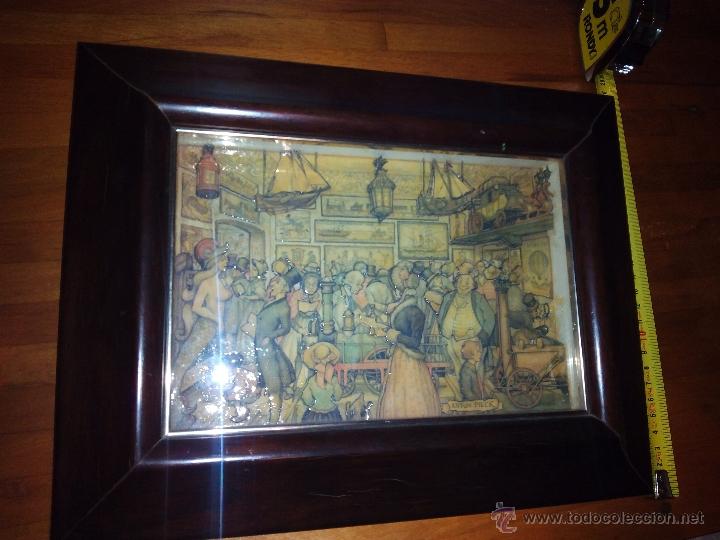 Otros objetos de arte: Cuadro relieve Anton Pieck - Foto 2