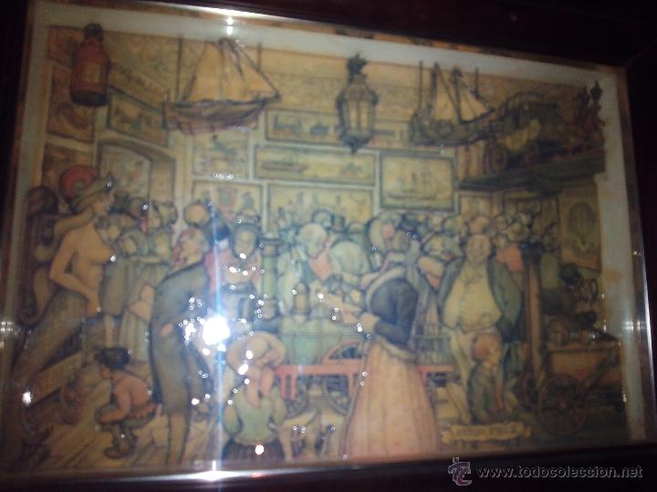 Otros objetos de arte: Cuadro relieve Anton Pieck - Foto 3
