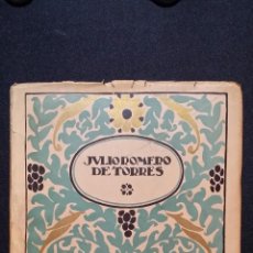 Otros Objetos de Arte: JULIO ROMERO DE TORRES / MONOGRÁFICO DE GREGORIO MARTINEZ / 1920. Lote 50682884