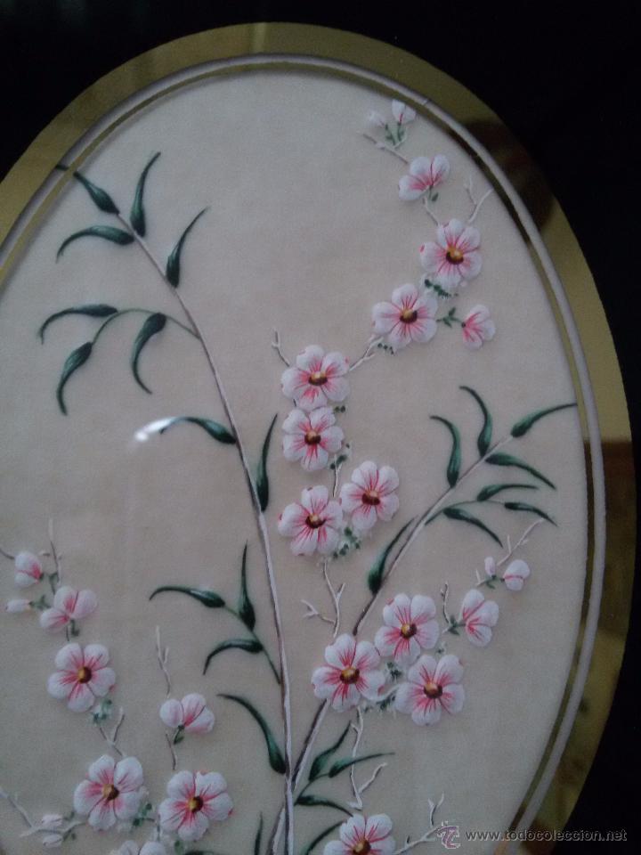 Otros objetos de arte: ANTIGUO Y SINGULAR CUADRO PINTADO EN CRISTAL - Foto 6
