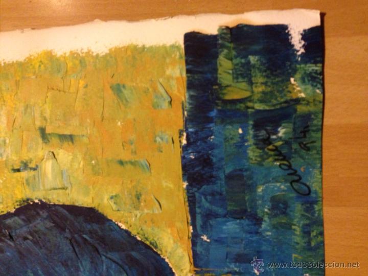 Otros objetos de arte: Pintura firmada cuenca 94 - Foto 2