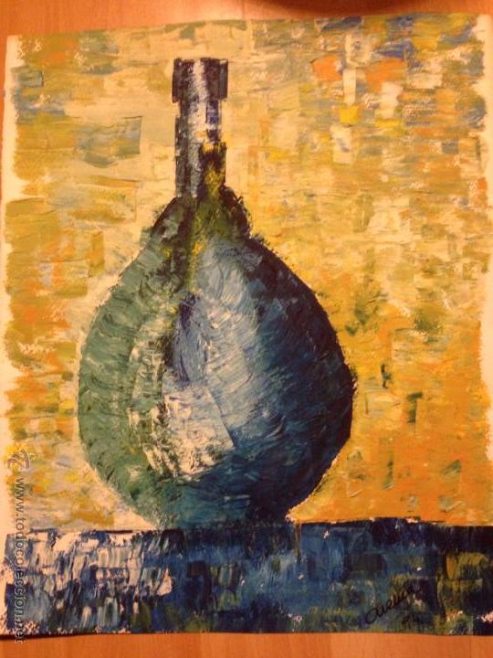 Otros objetos de arte: Pintura firmada cuenca 94 - Foto 1