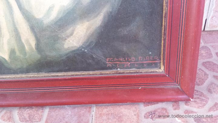 Otros objetos de arte: antiguo cuando de lamina. precioso - Foto 3