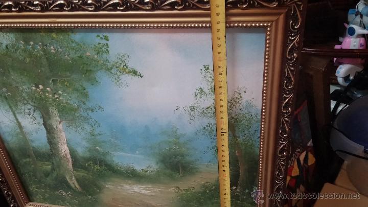 Otros objetos de arte: Cuadro paisajista con bonito marco - Foto 6