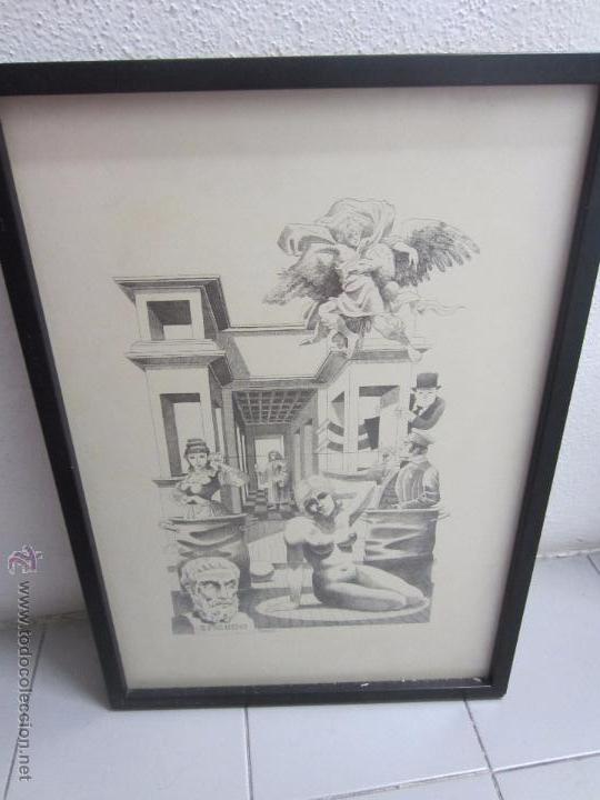 Otros objetos de arte: Grabado dle Perello - Foto 1