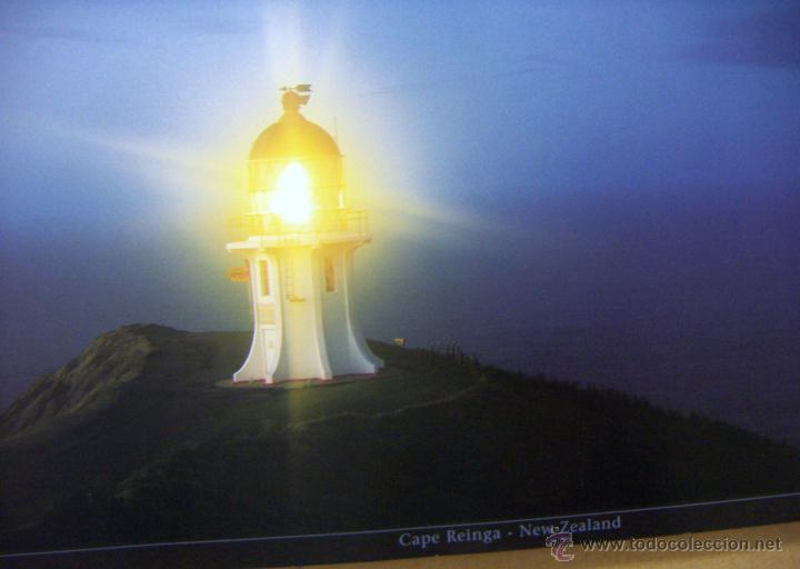 Otros objetos de arte: Poster del faro de Cape Reinga Nueva Zelanda - Foto 2