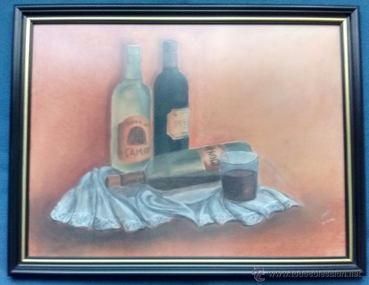 Otros objetos de arte: CUADRO BODEGON, MARCO DE MADERA - Foto 1