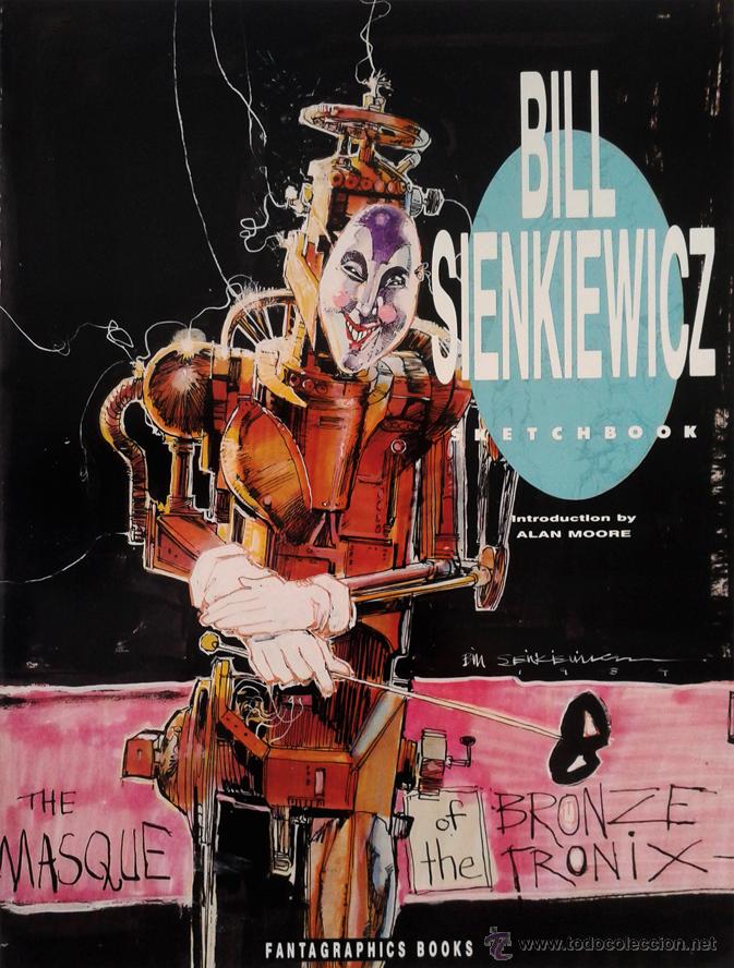 Otros objetos de arte: Bill Sienkiewicz. Sketchbook. - Foto 1