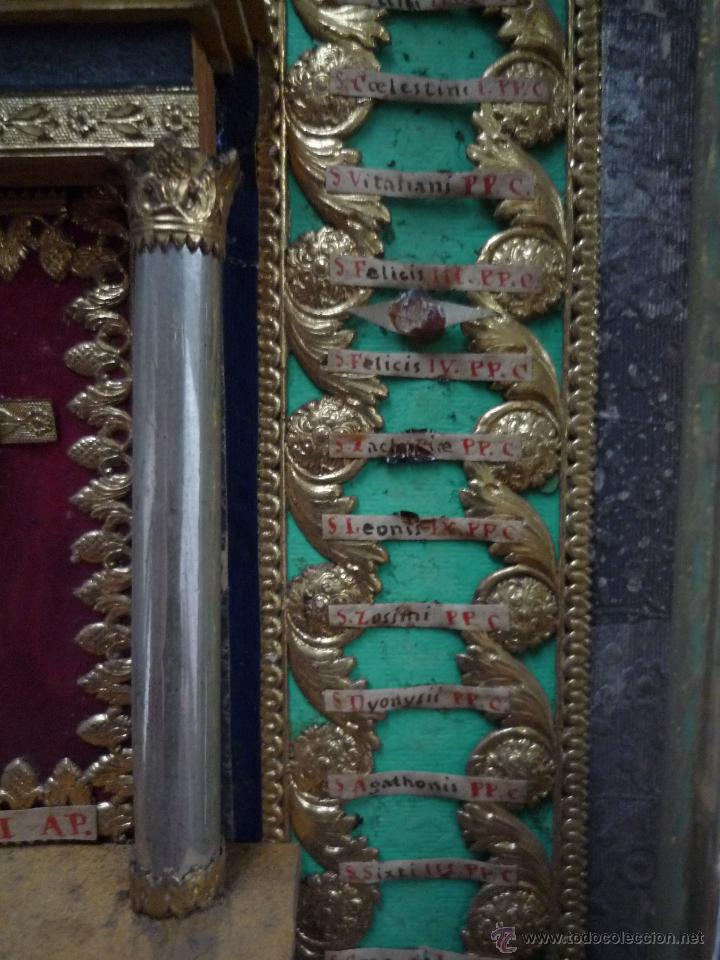 Otros objetos de arte: Relicario romano de principios del S. XIX. - Foto 8