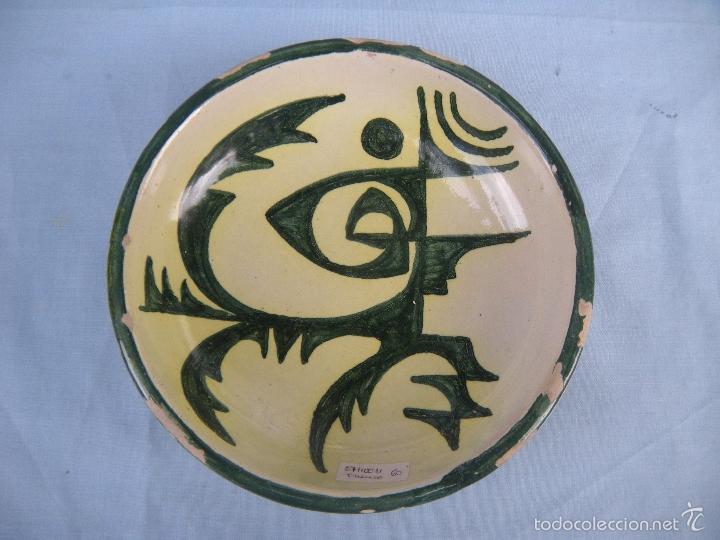 Otros objetos de arte: PLATO PINTADO FIRMADO Y NUMERADO - Foto 1
