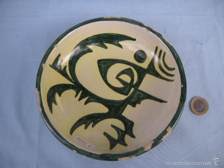 Otros objetos de arte: PLATO PINTADO FIRMADO Y NUMERADO - Foto 3