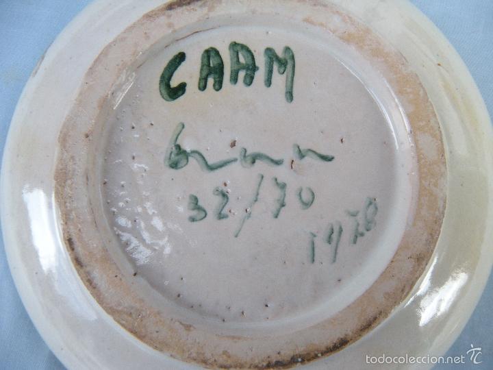 Otros objetos de arte: PLATO PINTADO FIRMADO Y NUMERADO - Foto 5