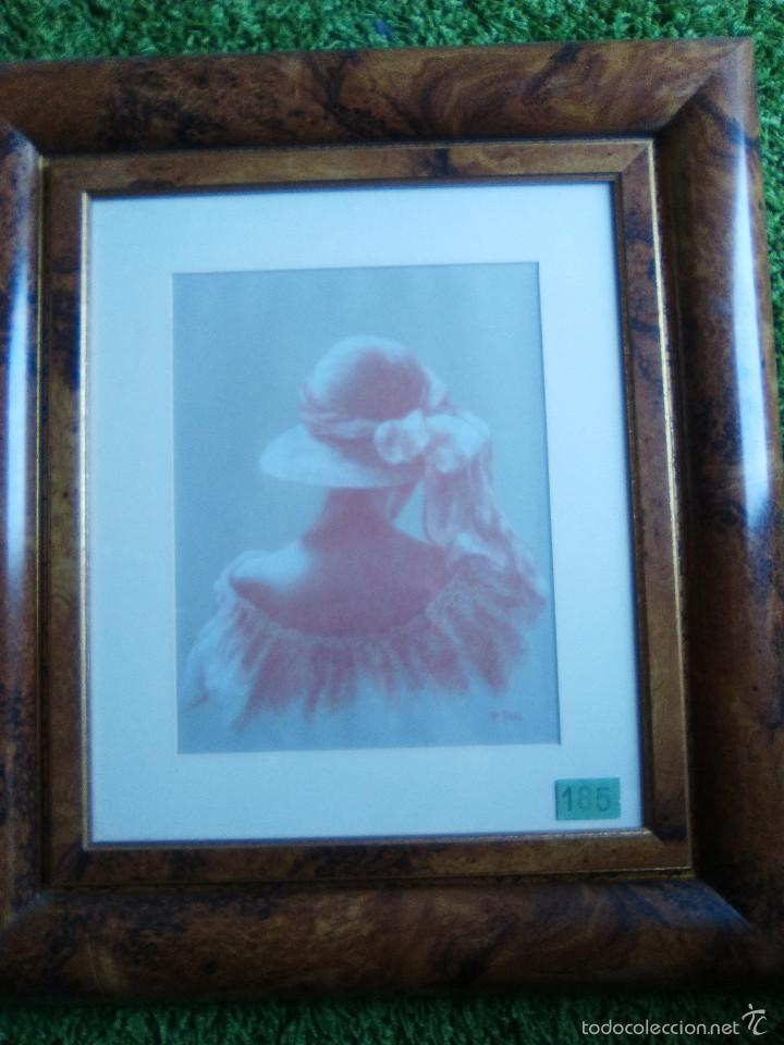 Otros objetos de arte: CUADRO, MUJER ESPALDA, FIRMADO - Foto 1