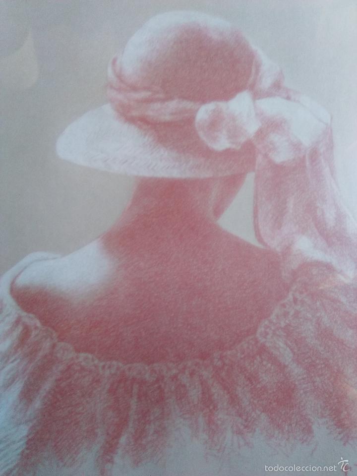 Otros objetos de arte: CUADRO, MUJER ESPALDA, FIRMADO - Foto 2