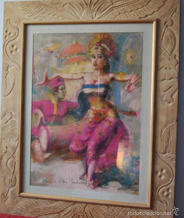 Otros objetos de arte: PINTURA INDONESIA - Foto 1