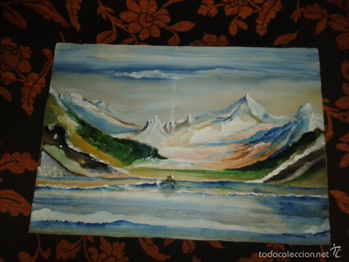 Otros objetos de arte: MAR Y MONTA&Ntilde;AS, ACRILICA - Foto 1