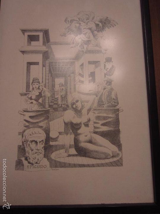 Otros objetos de arte: litografia perellon - Foto 1