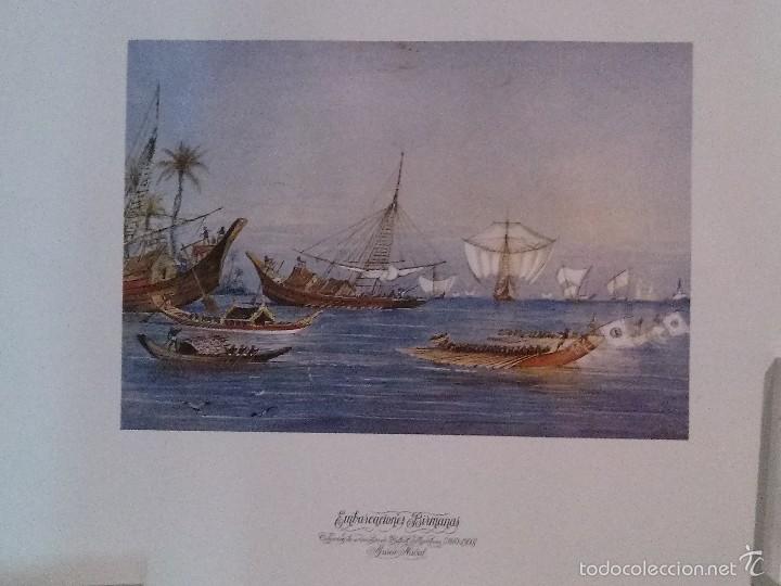 Otros objetos de arte: EMBARCACIONES BIRMANAS RAFAEL MONLEON - Foto 1