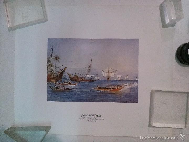 Otros objetos de arte: EMBARCACIONES BIRMANAS RAFAEL MONLEON - Foto 2