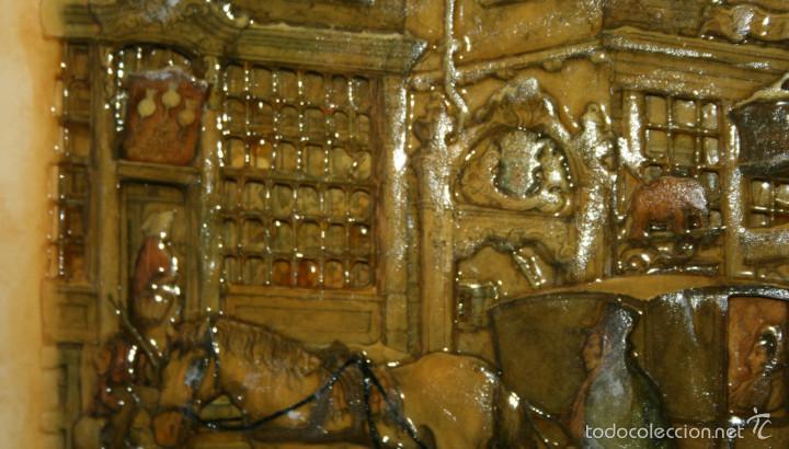Otros objetos de arte: BONITO CUADRO DE ANTON PIECK EN 3D, CARRUAJE - Foto 3