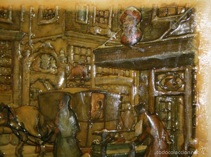 Otros objetos de arte: BONITO CUADRO DE ANTON PIECK EN 3D, CARRUAJE - Foto 4
