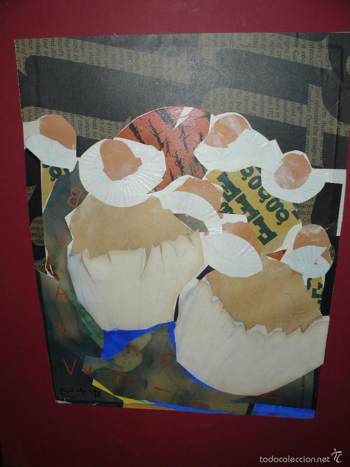 Otros objetos de arte: COLLAGE - FIRMA ILEGIBLE - MADALENAS - Foto 2
