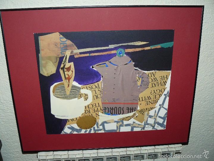 Otros objetos de arte: COLLAGE - FIRMA ILEGIBLE - DESAYUNO - Foto 1