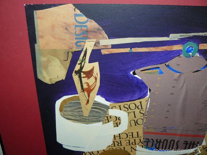 Otros objetos de arte: COLLAGE - FIRMA ILEGIBLE - DESAYUNO - Foto 2