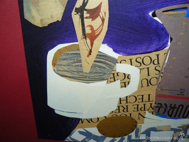 Otros objetos de arte: COLLAGE - FIRMA ILEGIBLE - DESAYUNO - Foto 4
