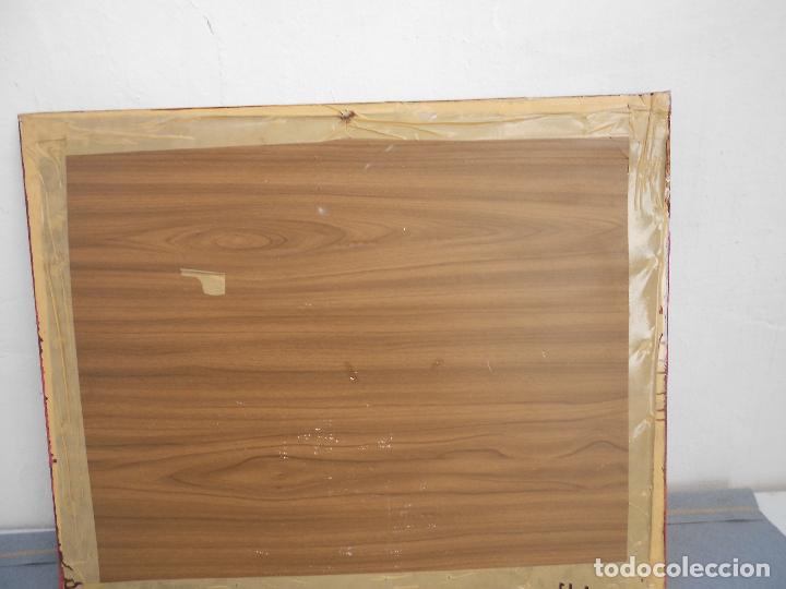 Otros objetos de arte: CUADRO DE VELERO SIGLO XIV. MATERIALES DE RECICLAJE. - Foto 8