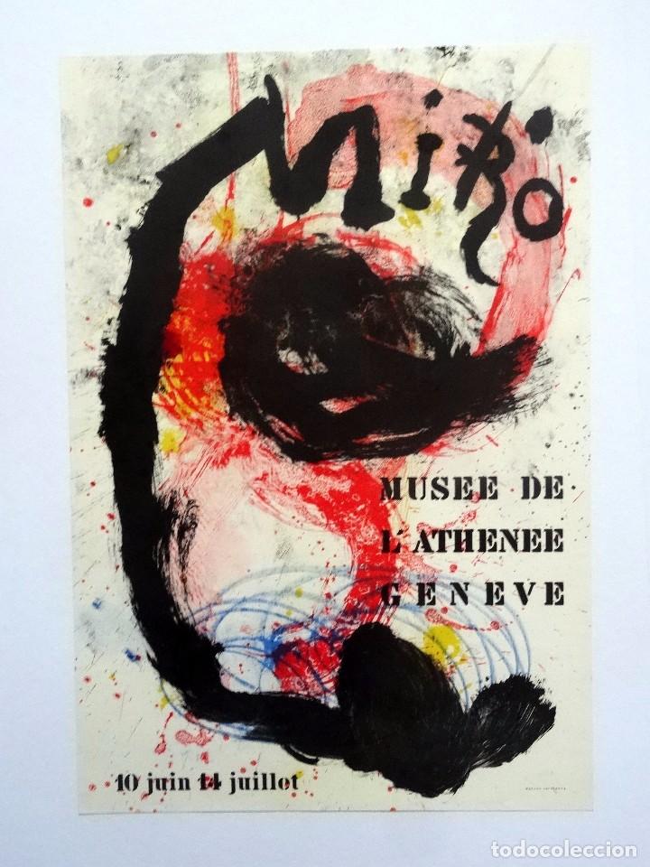 Otros objetos de arte: JOAN MIR&Oacute; - MUS&Eacute;E DE LANTHENEE GENEVE 1961 - Foto 1