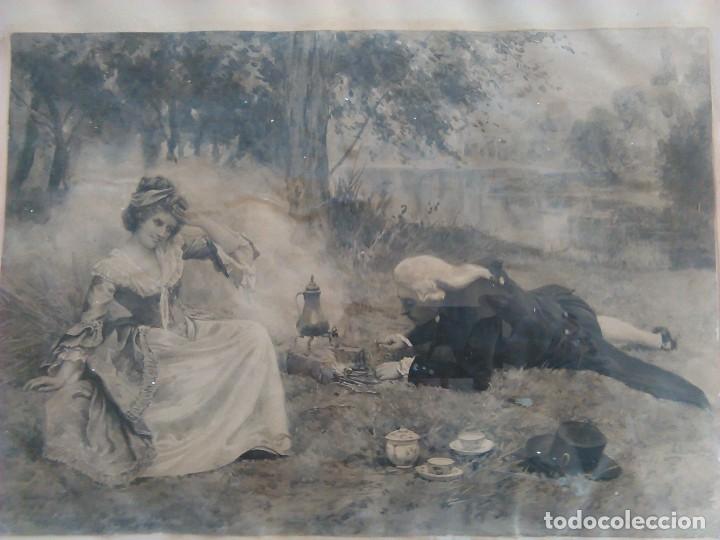 Otros objetos de arte: 2 cuadros antiguos - Foto 4